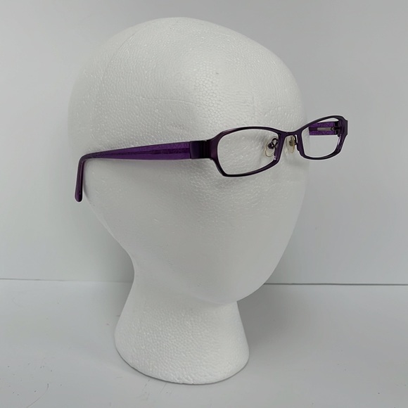 DAVID BENJAMIN FOR EUROPE Metallic Purple Eyeglasses - Picture 4 of 15